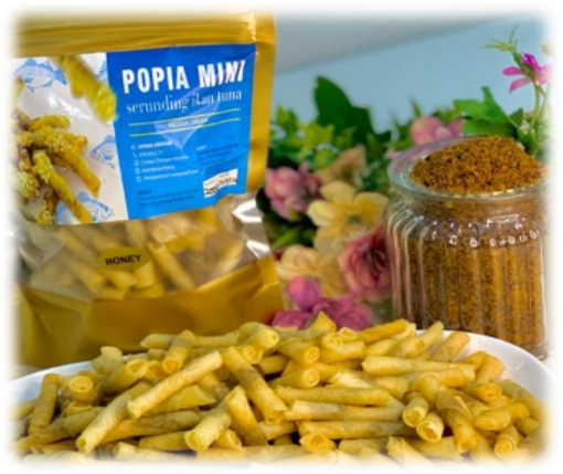 Popia Mini Serunding Ikan Tuna Honey *Wow Factor* – Lifestyle Cafe by MADA